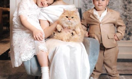 Momen Hangat Photoshoot Tasya Farasya Dengan Anak & Kucing