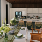 Sentuhan Hijau Tiara Pangestika: Dekorasi Ruang Makan Lebaran