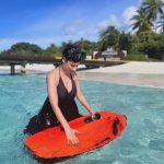 Healing Maksimal! Cheshta Bhagat Tampil Ceria Di Maldives