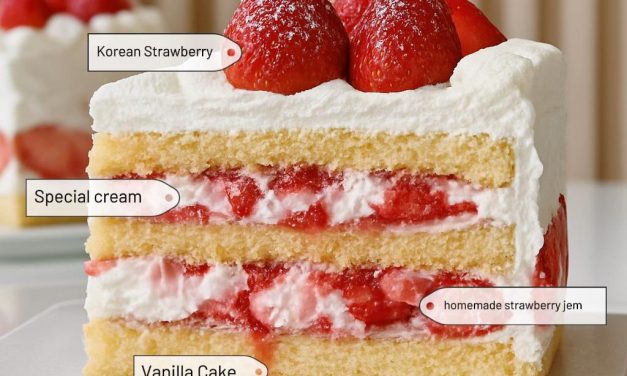 Dessert Korea! Strawberry Shortcake Lembut Dan Segar