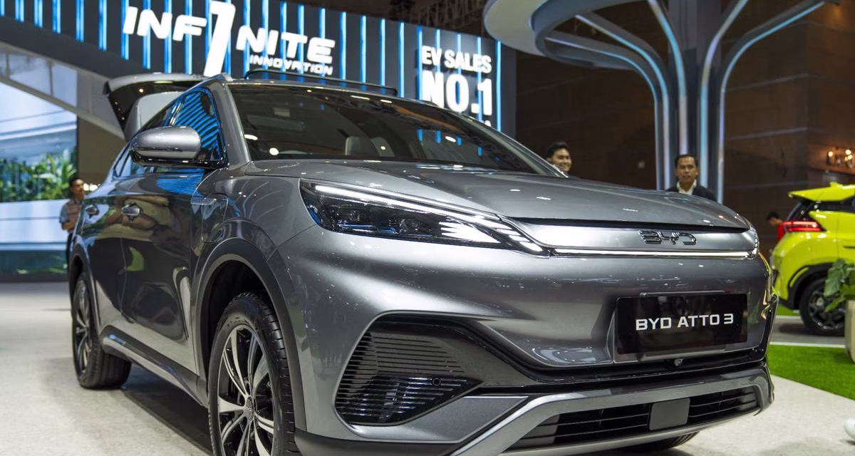 Makin Futuristik! BYD Atto 3 Siap Guncang Pasar SUV Listrik