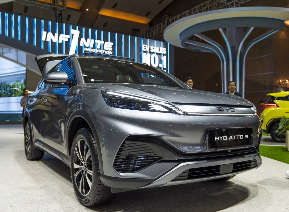 Makin Futuristik! BYD Atto 3 Siap Guncang Pasar SUV Listrik
