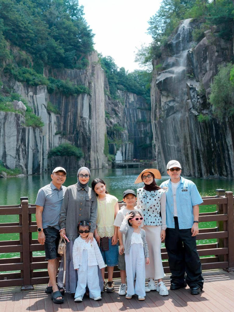 Family Goals! Liburan Keluarga Ashanty Di Pocheon Art Valley