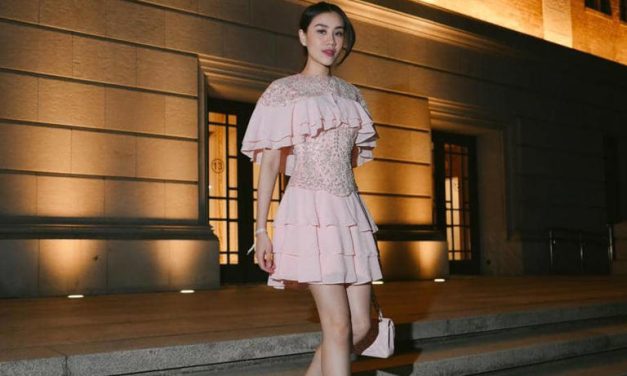 Bikin Terpukau! Aaliyah Massaid Pamer Gaya Elegan Di Shanghai
