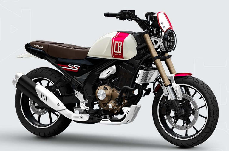 Gahar Tapi Elegan! Honda CB250SS Tampil Dengan Aura Klasik